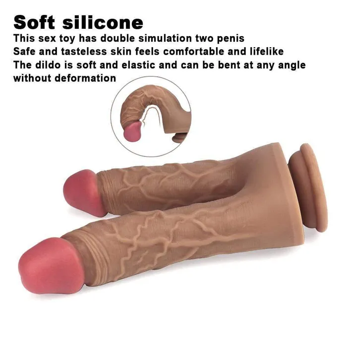 ADLTOYFUN Dildos Double Penetrator Dildo