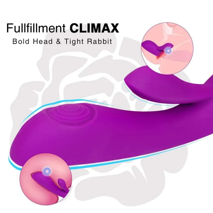 ADLTOYFUN Powerful Rabbit Vibrator Female Sex Toys