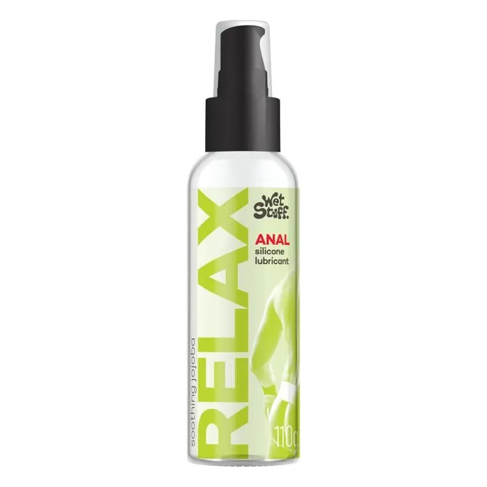 Anal Wet Stuff Wet Stuff Relax Anal Silicone Lubricant Pump Top 110g