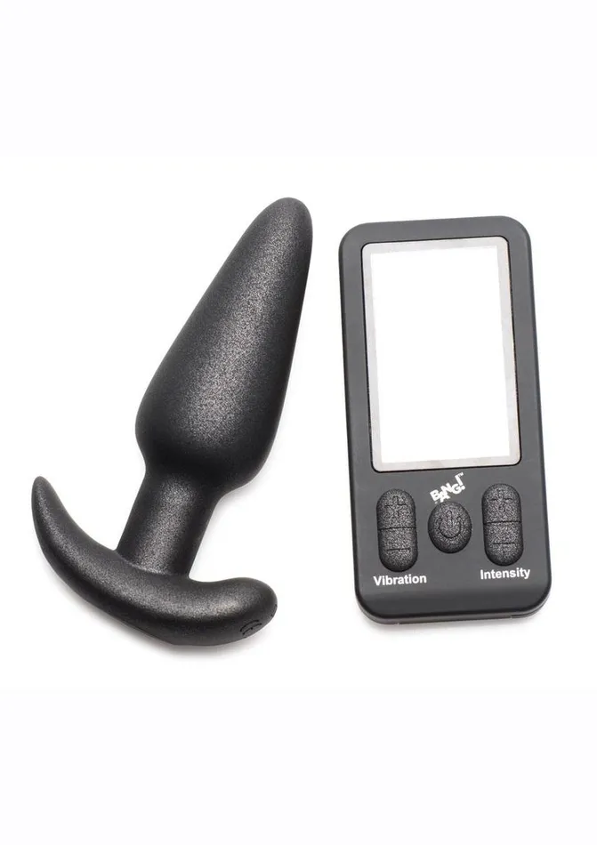 Bang 25x Rechargeable Silicone Butt Plug with Remote Control BANG Female Sex Toys Bang 25x Rechargeable Silicone Butt Plug with Remote Control BANG Female Sex Toys