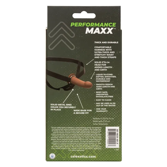 CalExotics Female Sex Toys Performance Maxx Extension With Harness Brown CalExotics Female Sex Toys Performance Maxx Extension With Harness Brown