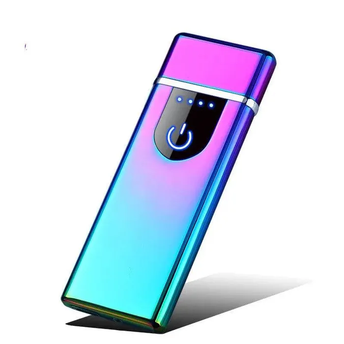 cj Female Sex Toys Touch Screen Induction Lighter Rechargeable Cigarette Lighter Lighter Lightweight Portable Lighter