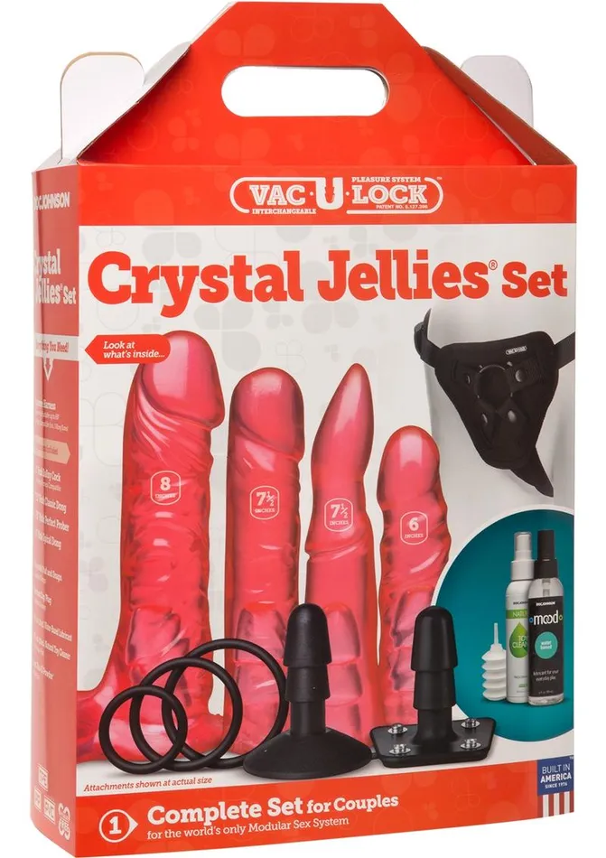 Dildos VacULock VacULock Crystal Jellies