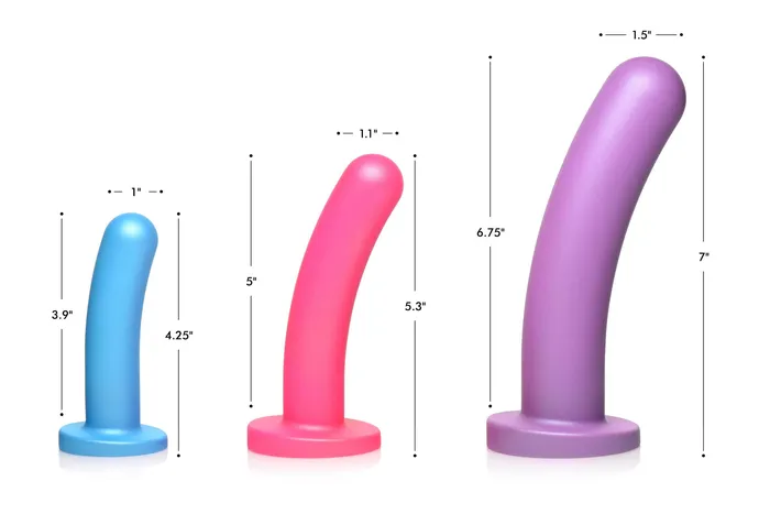 Female Sex Toys Triple Peg 28x Vibrating Silicone Dildo Set With Remote XR Brands Strap U Female Sex Toys Triple Peg 28x Vibrating Silicone Dildo Set With Remote XR Brands Strap U