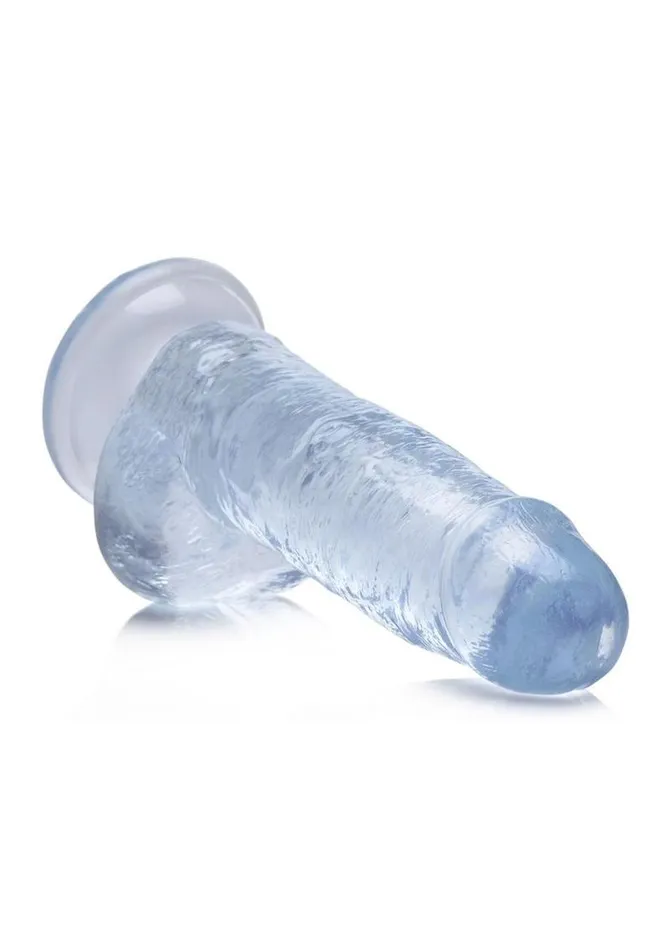 Jock CThru Realistic Dong with Balls Jock Dildos