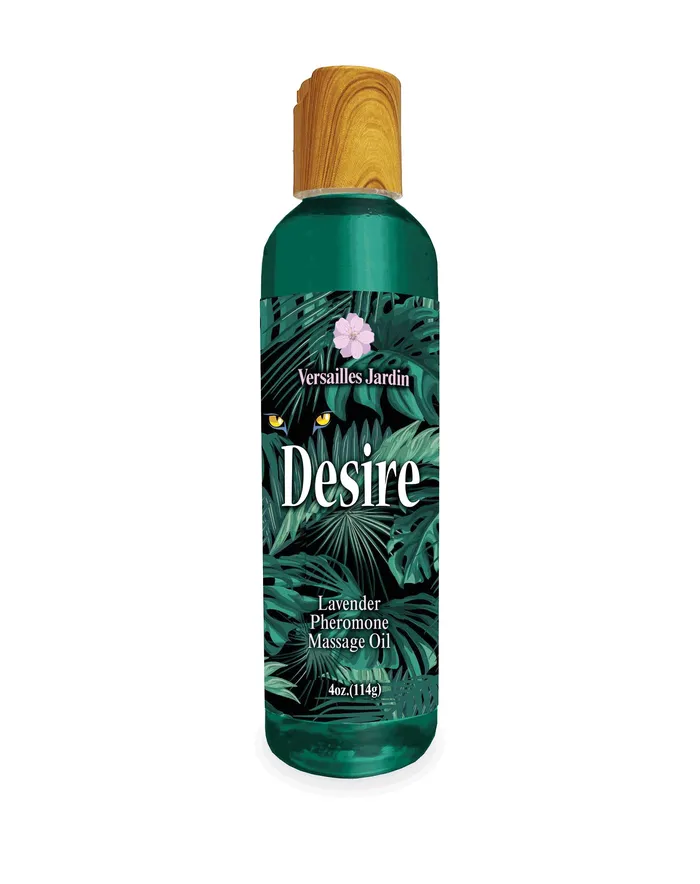 Little Genie Couples Desire Pheromone Massage Oil 4 Oz Lavender