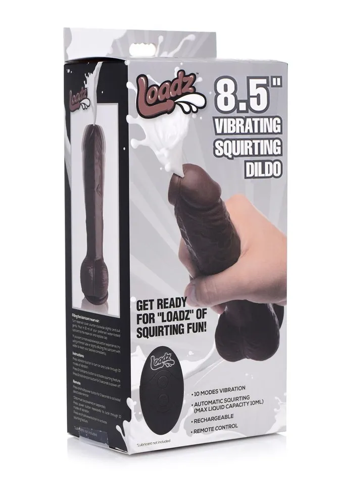 Loadz Female Sex Toys Loadz Vibrating Squirting Dildo with Remote