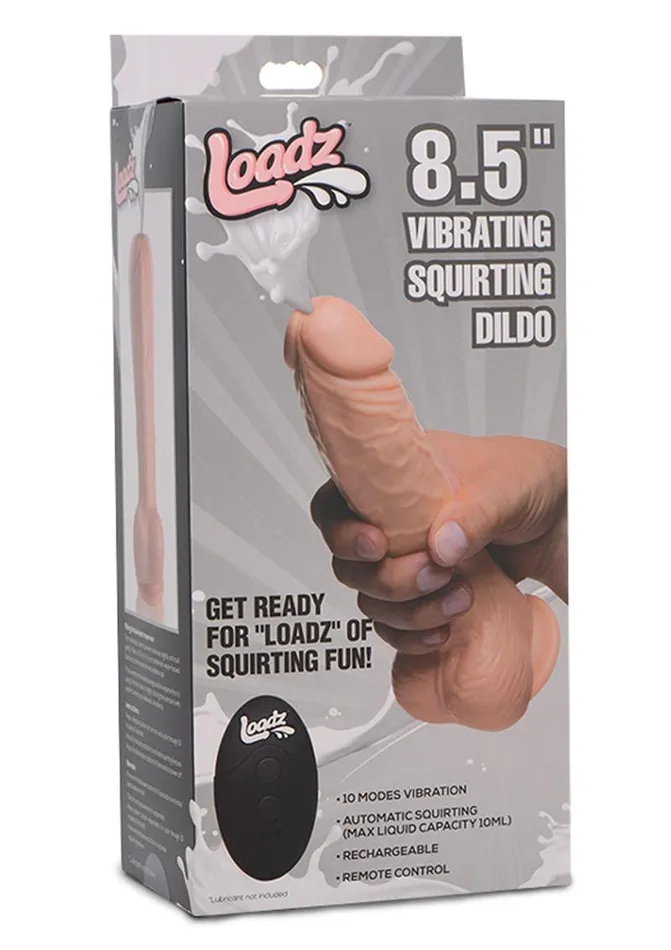 Loadz Female Sex Toys Loadz Vibrating Squirting Dildo with Remote