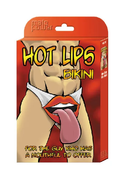 Male Power Vibrators Hot Lips Bikini Novelty Underwear Male Power Vibrators Hot Lips Bikini Novelty Underwear