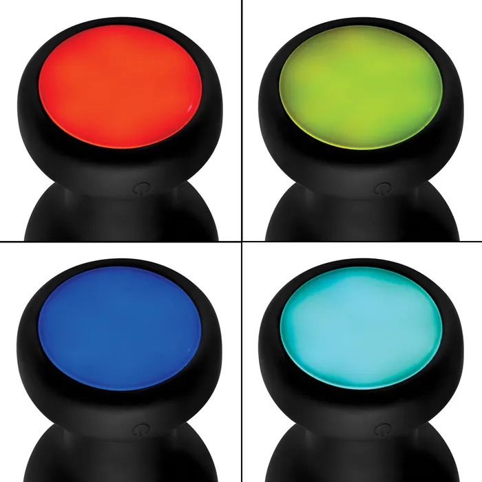 Male Sex Toys 7x Light Up Rechargeable Anal Plug Small XR Brands Booty Sparks Male Sex Toys 7x Light Up Rechargeable Anal Plug Small XR Brands Booty Sparks