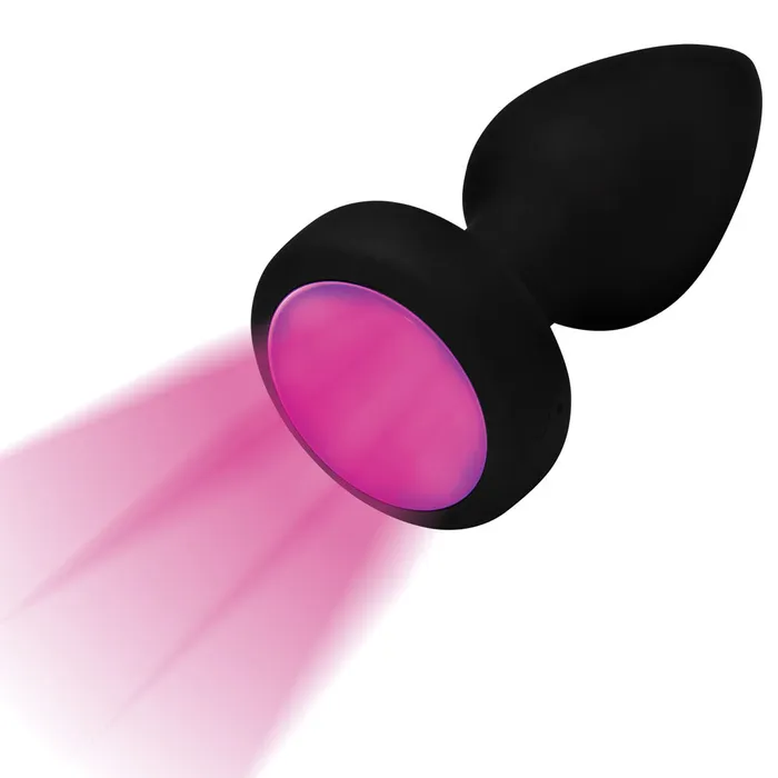 Male Sex Toys 7x Light Up Rechargeable Anal Plug Small XR Brands Booty Sparks Male Sex Toys 7x Light Up Rechargeable Anal Plug Small XR Brands Booty Sparks