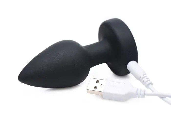 Male Sex Toys 7x Light Up Rechargeable Anal Plug Small XR Brands Booty Sparks Male Sex Toys 7x Light Up Rechargeable Anal Plug Small XR Brands Booty Sparks