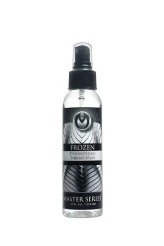 Male Sex Toys XR Brands Master Series Frozen Deep Throat Desensitizing Spray 4 Oz