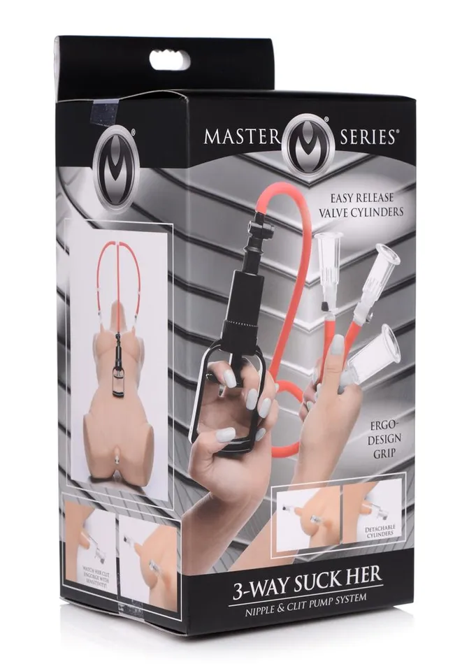 Master Series Master Series Clit and Nipple Pump Male Sex Toys