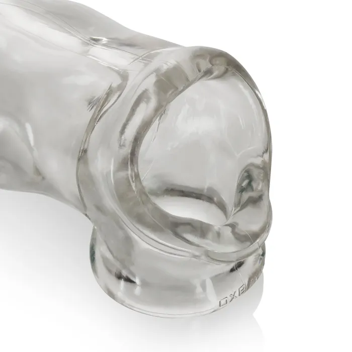 Oxballs Male Sex Toys Fido Cocksheath With Adjustable Fit Clear Oxballs Male Sex Toys Fido Cocksheath With Adjustable Fit Clear