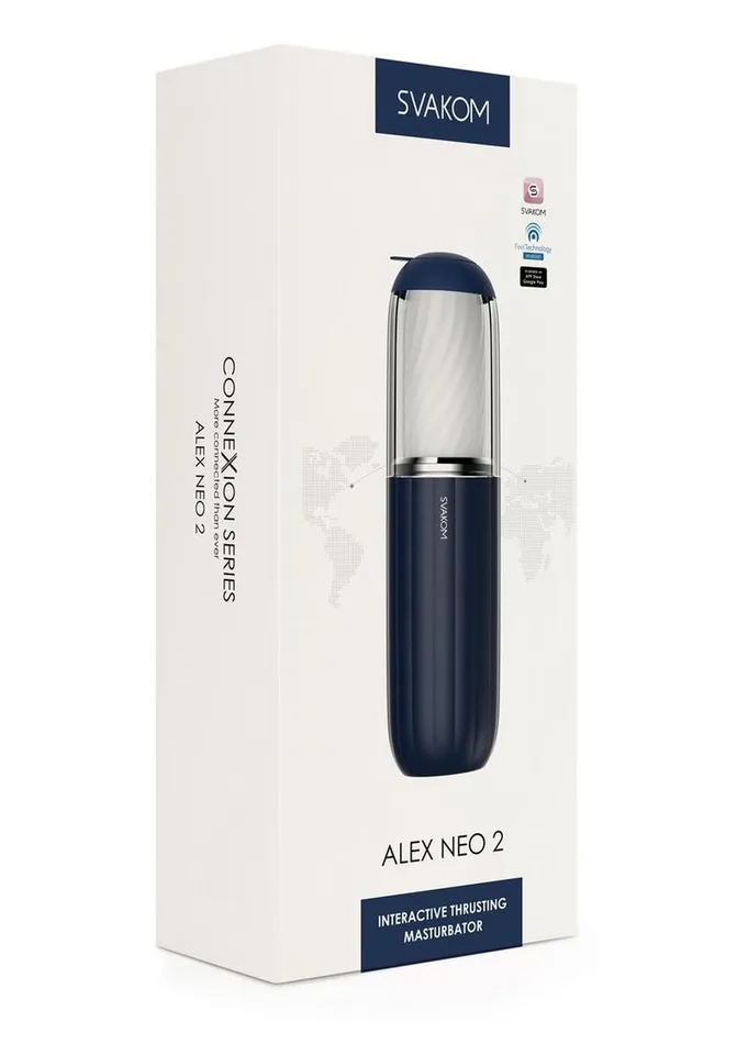 Svakom Svakom Alex Neo 2 Interactive Thrusting Rechargeable Masturbator Male Sex Toys Svakom Svakom Alex Neo 2 Interactive Thrusting Rechargeable Masturbator Male Sex Toys