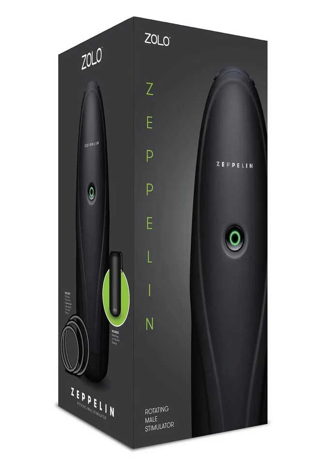 Zolo Male Sex Toys ZOLO Zeppelin Rotating Simulator Masturbator with Bullet