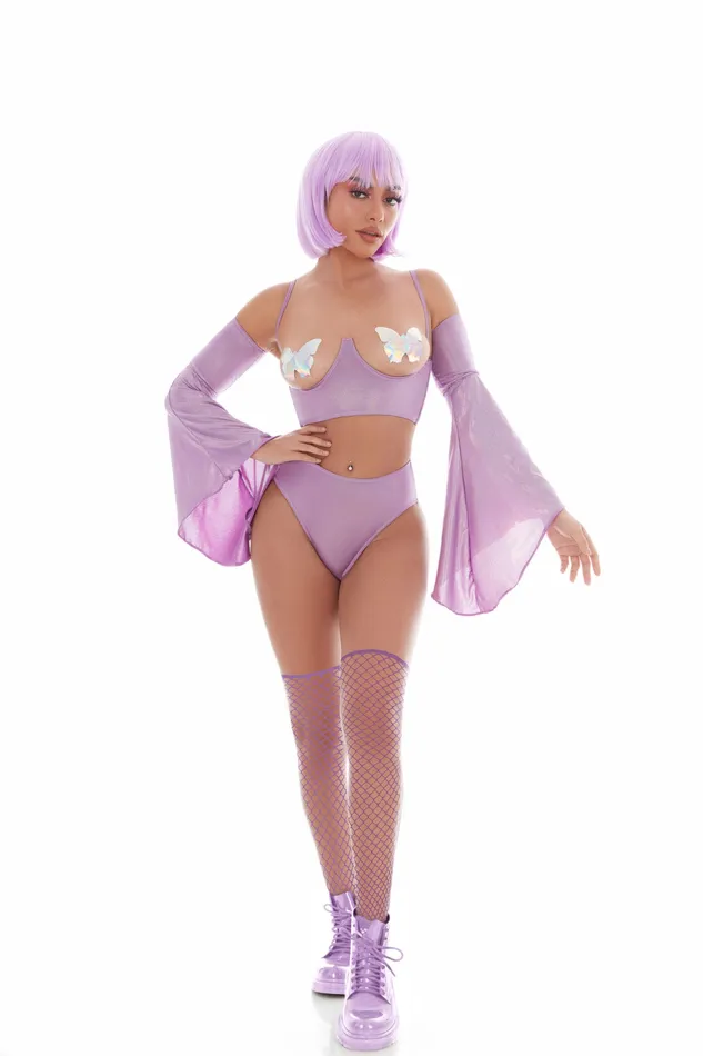 Anal KandiHouse Holo Hun 5pc Set Mediumlarge Purple
