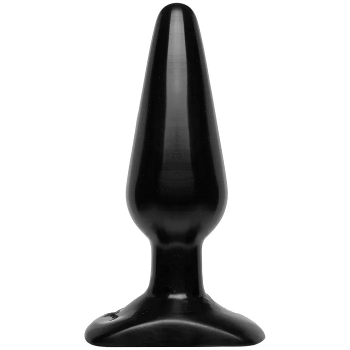Classic Butt Plug Smooth Medium Black Doc Johnson Anal