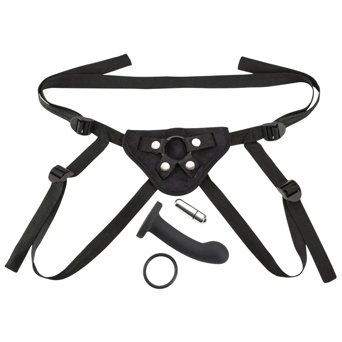 Cloud 9 Novelties Female Sex Toys Strap on Harness Kit Black
