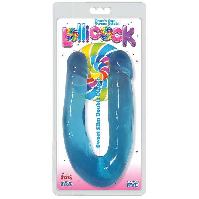 Dildos Lollicock Sweet Slim Double Dipper Berry Lollicock Dildos Lollicock Sweet Slim Double Dipper Berry Lollicock
