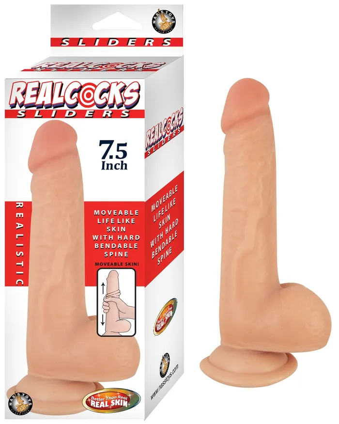 Dildos Nasstoys Realcocks Sliders 75 Inch Flesh