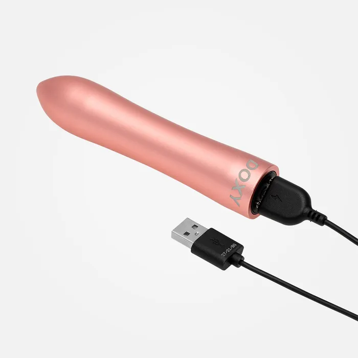 Doxy Female Sex Toys Rose Gold Rechargeable Bullet Vibrator Doxy Female Sex Toys Rose Gold Rechargeable Bullet Vibrator