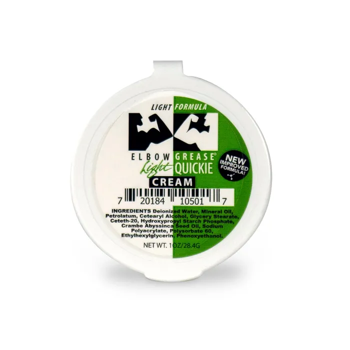 Elbow Grease Light Cream Quickie 1 Oz B Cummings Dildos