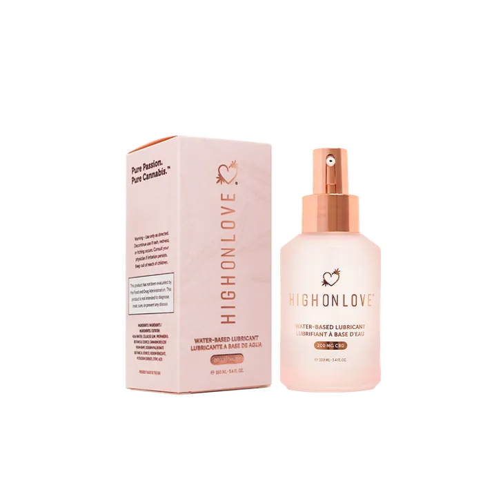 ItsForMyFriend Sexual Health Wellbeing High On Love Water Based Lubricant CBD Infused ItsForMyFriend Sexual Health Wellbeing High On Love Water Based Lubricant CBD Infused