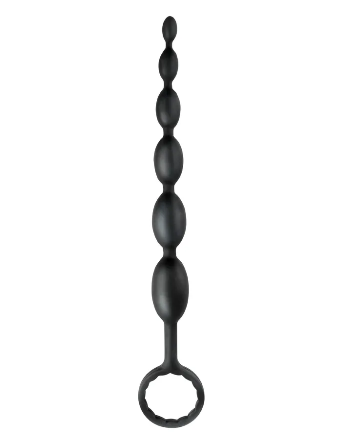 Pipedream Anal Fantasy Collection First Time Fun Beads Black Anal