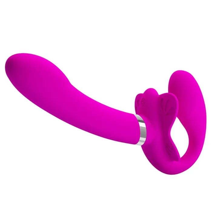 Pretty Love Vibrators Pretty Love Valerie Strapless Strap on Fuchsia