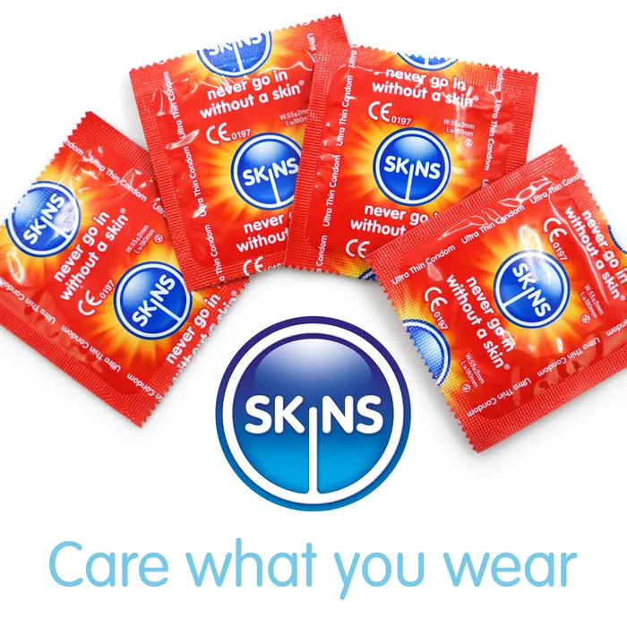 Skins Male Sex Toys Skins Condoms Ultra Thin 4 Pack Skins Male Sex Toys Skins Condoms Ultra Thin 4 Pack