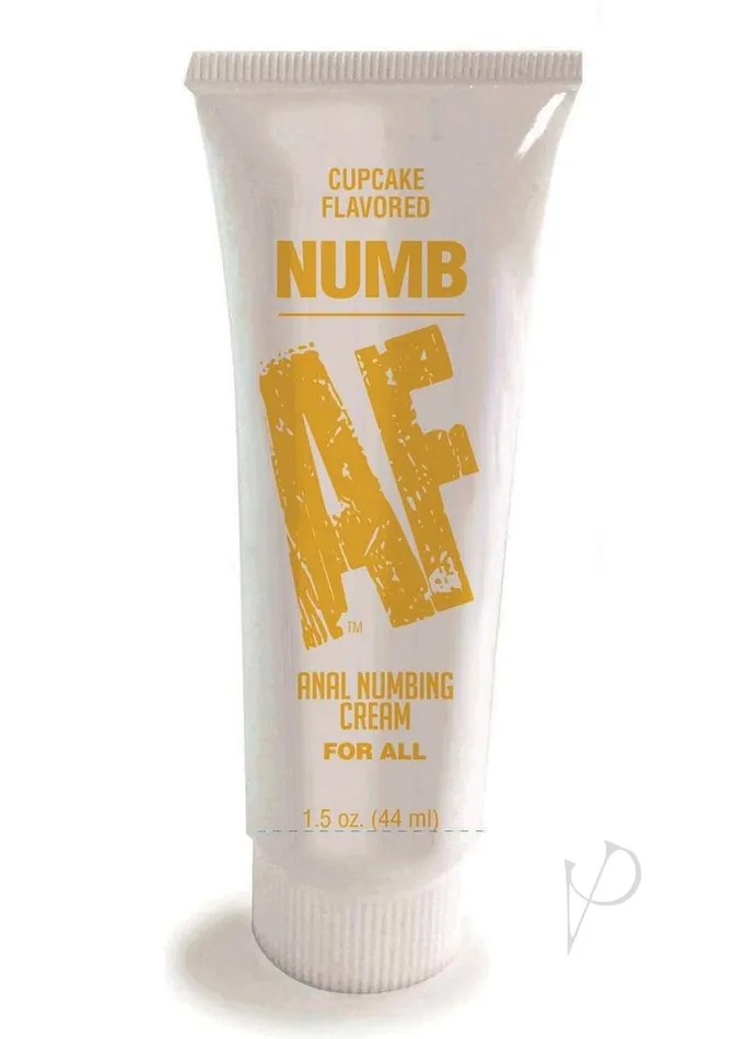 Anal Af Numb AF Anal Numbing Flavored Cream 15oz Cupcake