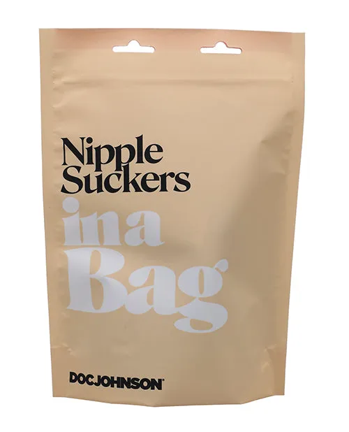 Anal In A Bag In a Bag Silicone Nipple Suckers Black Anal In A Bag In a Bag Silicone Nipple Suckers Black