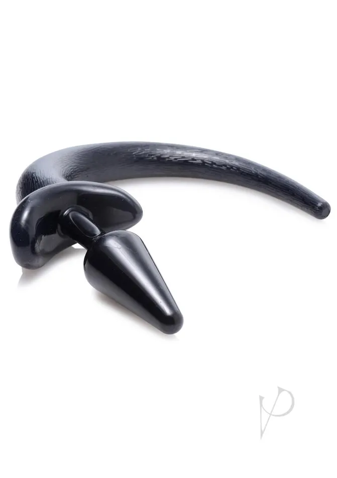 Anal Master Series Master Series Pedigree Puppy Play Tail Plug Black