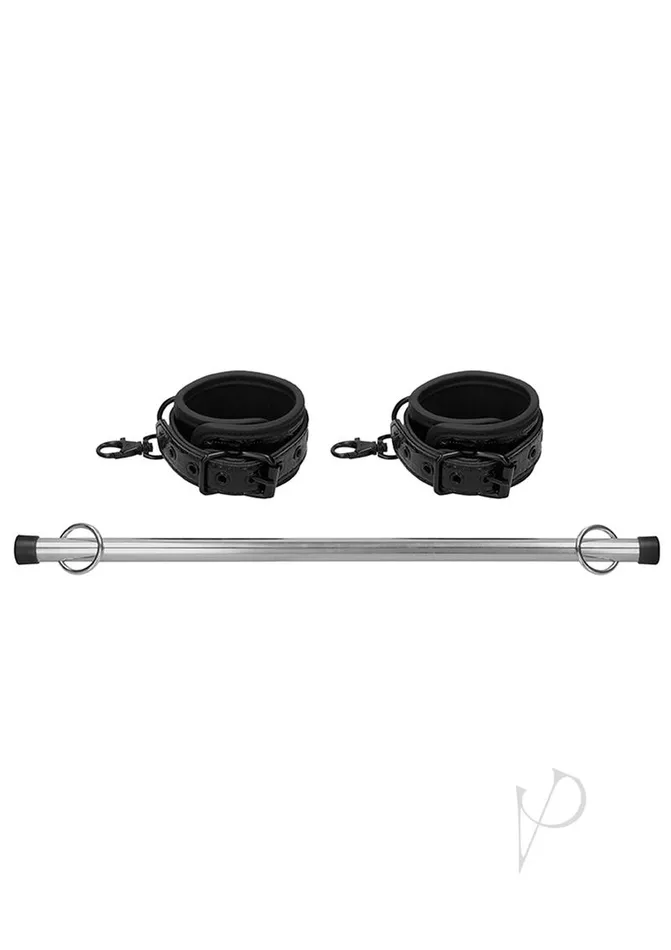 Anal Ouch Ouch Luxury Spreader Bar Black Anal Ouch Ouch Luxury Spreader Bar Black