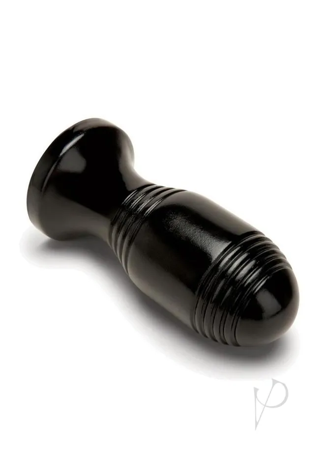 Anal Prowler RED Anal Ribbed Plug Black Prowler Red
