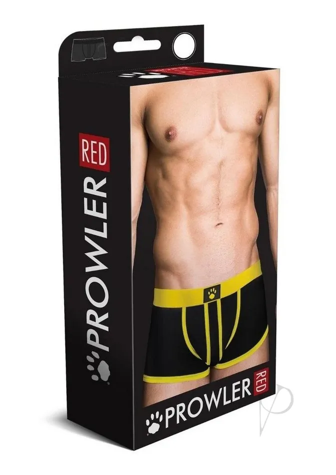 Anal Prowler Red Prowler RED AssLess Trunk XLarge YellowBlack