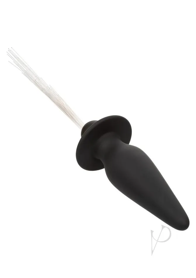 Anal Southern Lights Southern Lights Rechargeable Silicone Vibrating Light Up Anal Probe Black