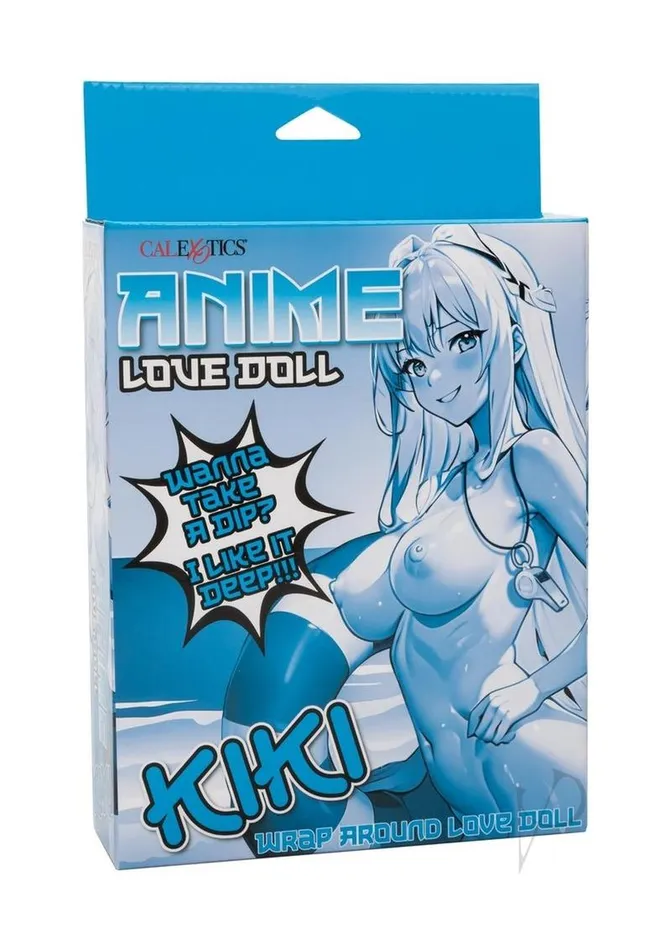 ANIME Wrap Around Love Doll Kiki Blue Anime Vibrators