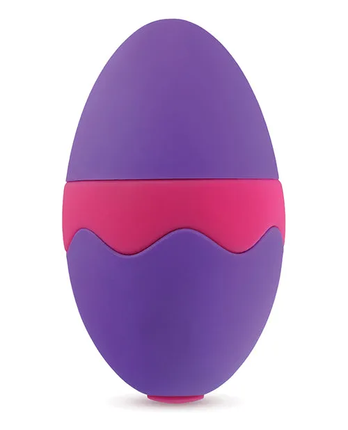 Aria Flutter Tongue Rechargeable Silicone Vibrator Purple Aria Vibrators