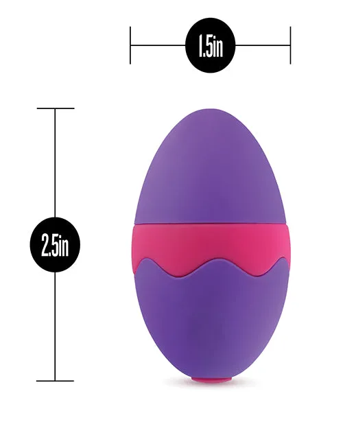 Aria Flutter Tongue Rechargeable Silicone Vibrator Purple Aria Vibrators