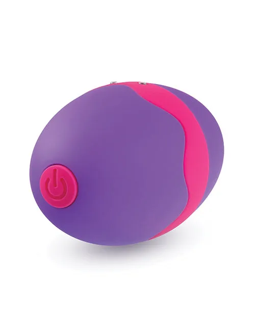 Aria Flutter Tongue Rechargeable Silicone Vibrator Purple Aria Vibrators