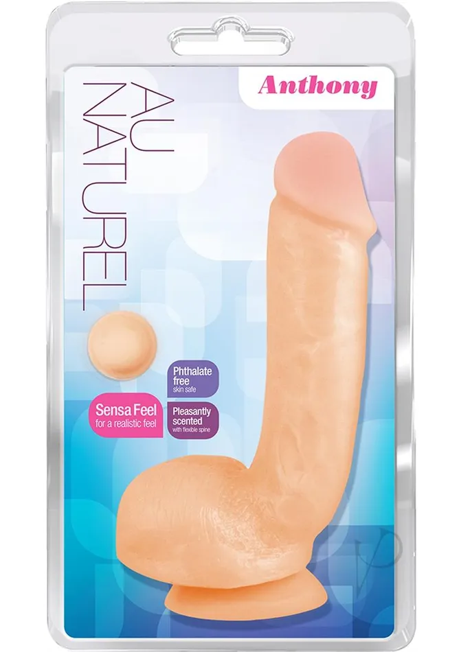 Au Naturel Anthony Dildo 85in Vanilla Au Naturel Dildos