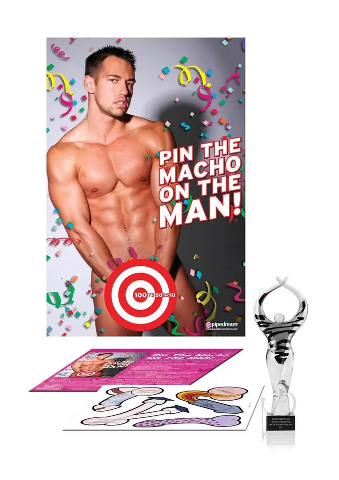 Bachelorette Party Favors Female Sex Toys Bachelorette Party Favors Pin The Macho On The Man Party Game Bachelorette Party Favors Female Sex Toys Bachelorette Party Favors Pin The Macho On The Man Party Game