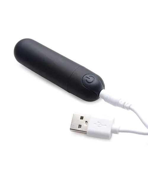 Bang Female Sex Toys Bang Vibrating Bullet with Remote Control Black