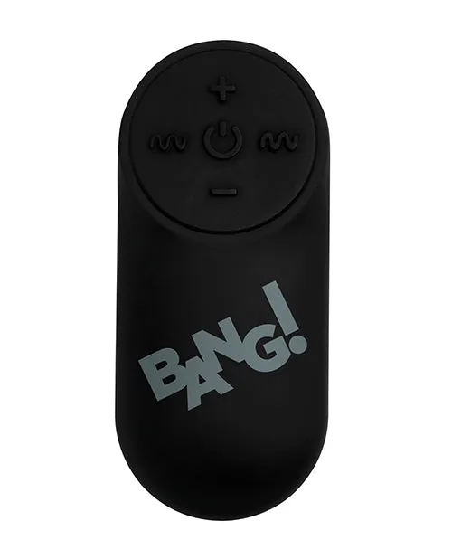 Bang Female Sex Toys Bang Vibrating Bullet with Remote Control Black