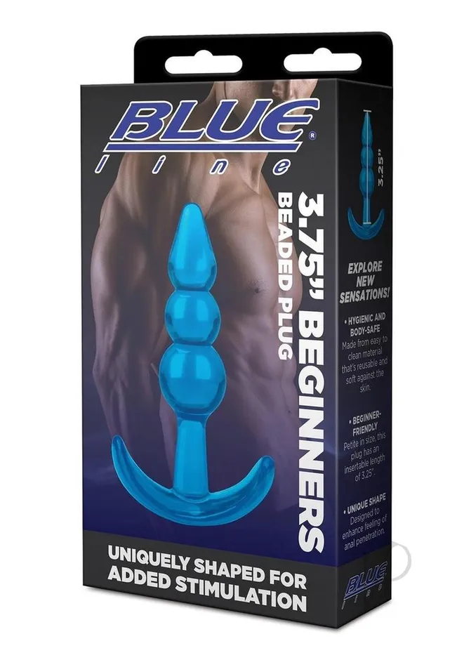Blue Line Beginners Beaded Plug 375in Blue Blue Line Cand B Gear Anal