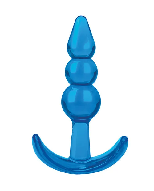 Blue Line Beginners Beaded Plug 375in Blue Blue Line Cand B Gear Anal Blue Line Beginners Beaded Plug 375in Blue Blue Line Cand B Gear Anal