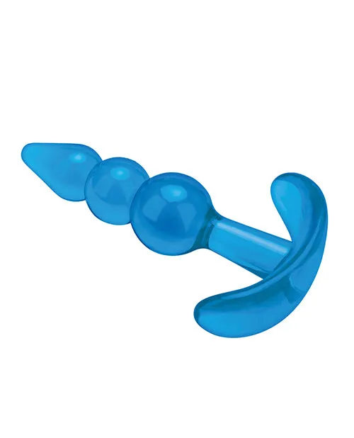 Blue Line Beginners Beaded Plug 375in Blue Blue Line Cand B Gear Anal Blue Line Beginners Beaded Plug 375in Blue Blue Line Cand B Gear Anal